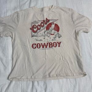 Coors Cowboy Graphic T-Shirt